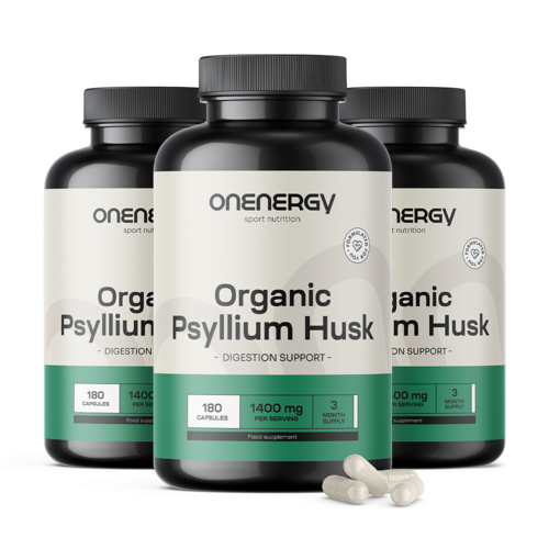 3x BIO Psyllium (indijski trputac) 1400 mg, ukupno 540 kapsula