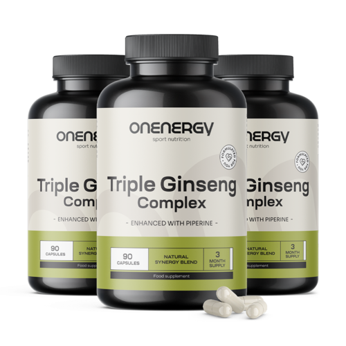 3x Trostruki ginseng kompleks, ukupno 270 kapsula