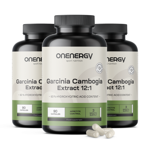 3x Garcinia cambogia – ekstrakt 12:1, ukupno 270 kapsula