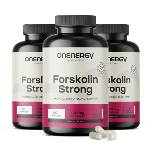 3x Forskolin Strong 100 mg, ukupno 270 kapsula
