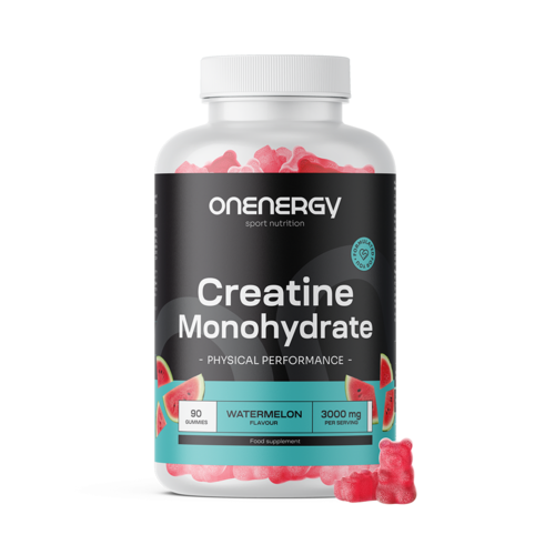Kreatin monohidrat 3000 mg – lubenica, 90 gumenih bombona