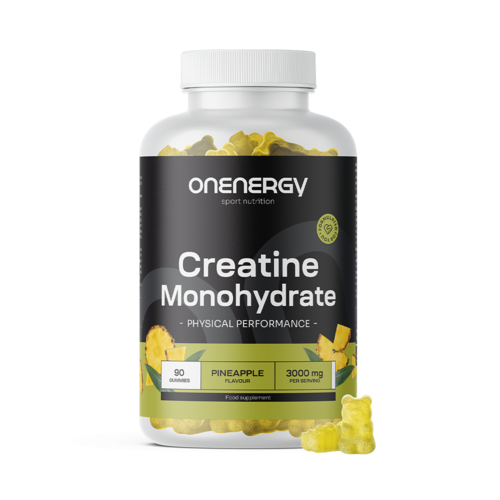 Kreatin monohidrat 3000 mg – ananas, 90 gumenih bombona
