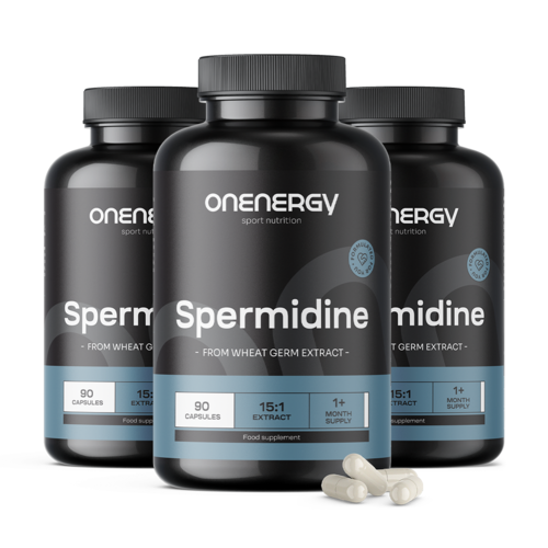 3x Spermidin – iz ekstrakta pšeničnih klica, ukupno 270 kapsula