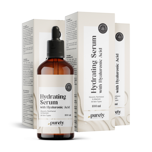 3x Hidratantni serum s hijaluronskom kiselinom, ukupno 300 ml