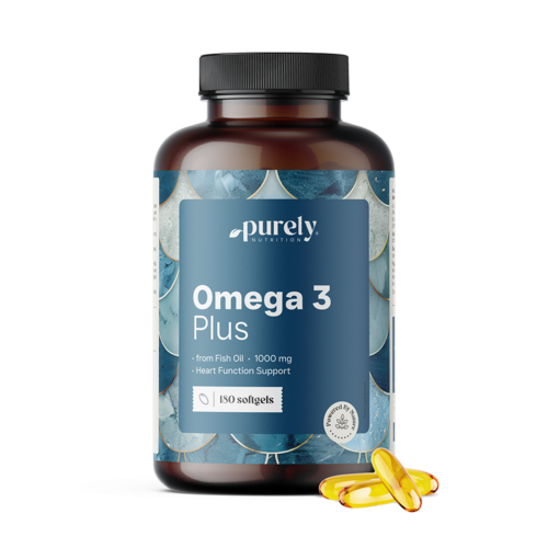 Omega-3 Plus 1000 mg, 180 mekih kapsula