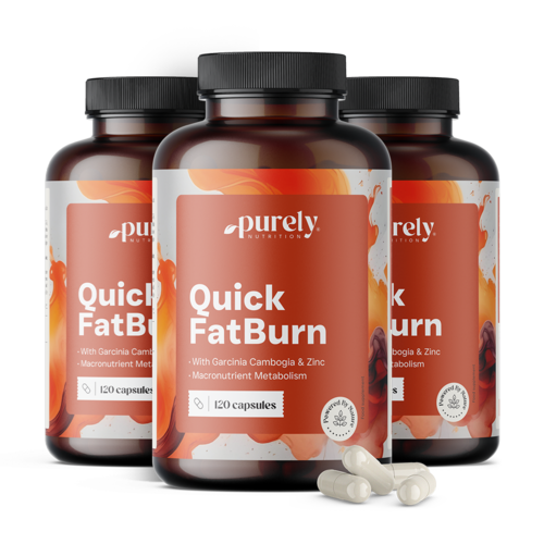 3x Quick FatBurn, ukupno 360 kapsula