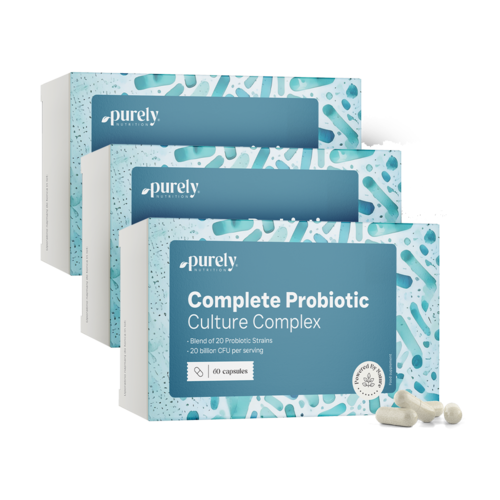 3x Complete Probiotic Culture – kompleks mikrobioloških kultura, ukupno 180 kapsula