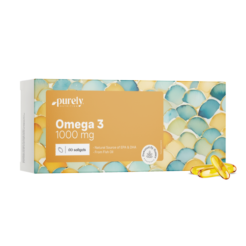 Omega-3 1000 mg – iz ribljeg ulja, 60 mekih kapsula