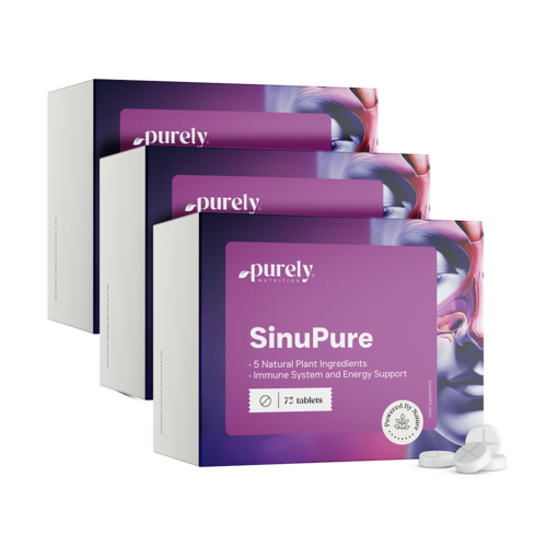 3x SinuPure - podrška 5 biljaka, ukupno 225 tableta