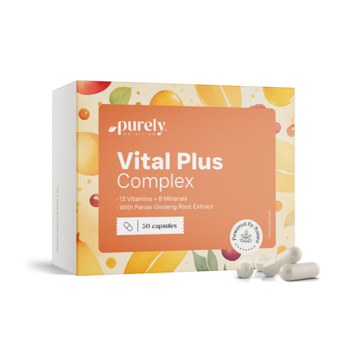 Vital Plus Complex - multivitamini i minerali s ginsengom, 30 kapsula