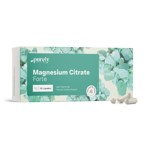 Magnezijev citrat Forte + vitamin B6, 60 kapsula