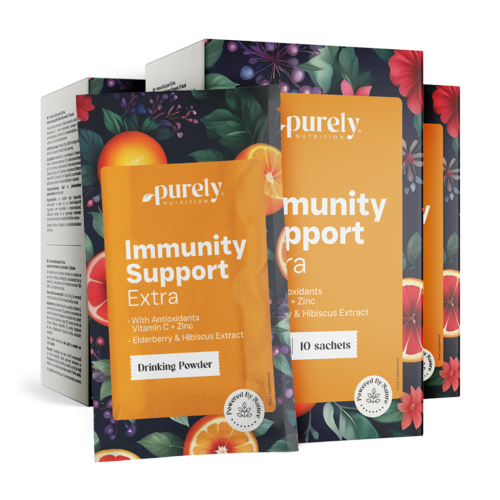3x ImmunitySupport Extra – prah za pripremu napitka, ukupno 30 vrećica