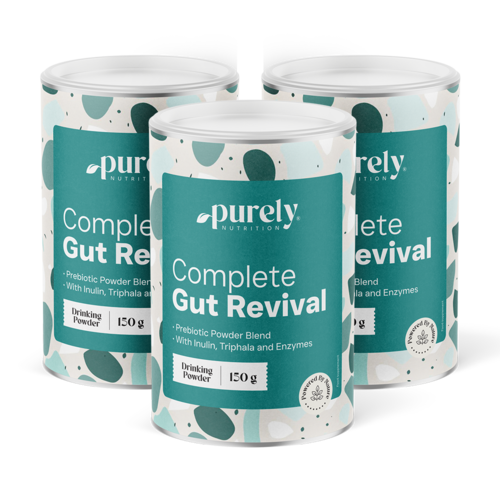 3x Complete Gut Revival – mješavina prebiotika u prahu, ukupno 450 g