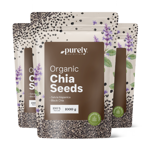 3x BIO Chia sjemenke, ukupno 3000 g