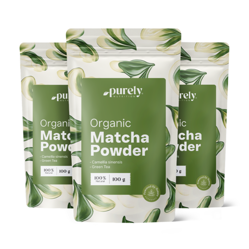 3x BIO Matcha u prahu, ukupno 300 g