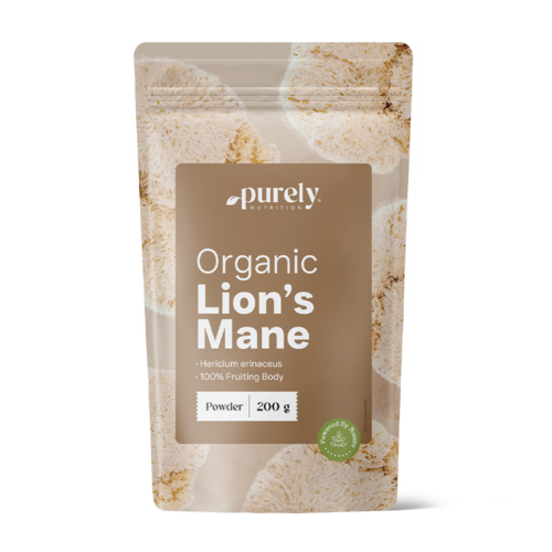 BIO Resasti igličar (lavlja griva) - gljiva u prahu, 200 g