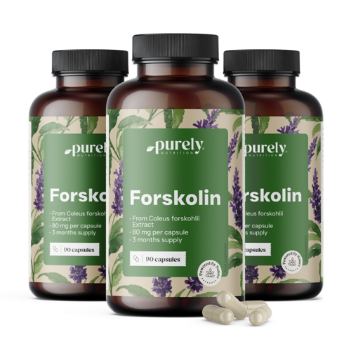 3x Forskolin 80 mg, ukupno 270 kapsula