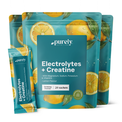 3x Elektroliti s kreatinom – limun, ukupno 60 vrećica