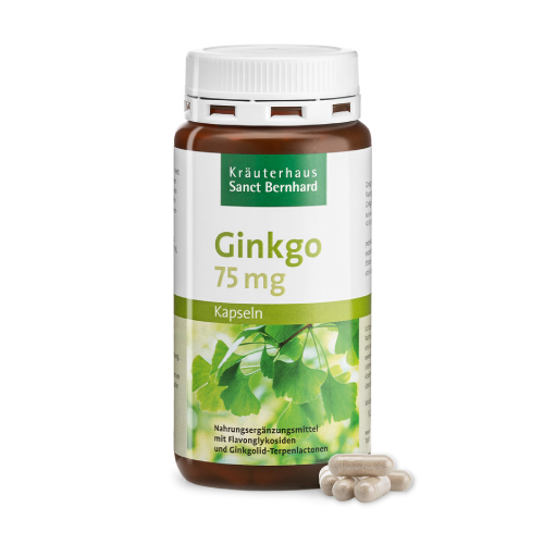 Ginko biloba kapsule. - Kapsule ginka bilobe.
