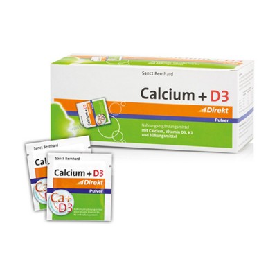 Kalcij + D3 Direkt, 60 vrećica