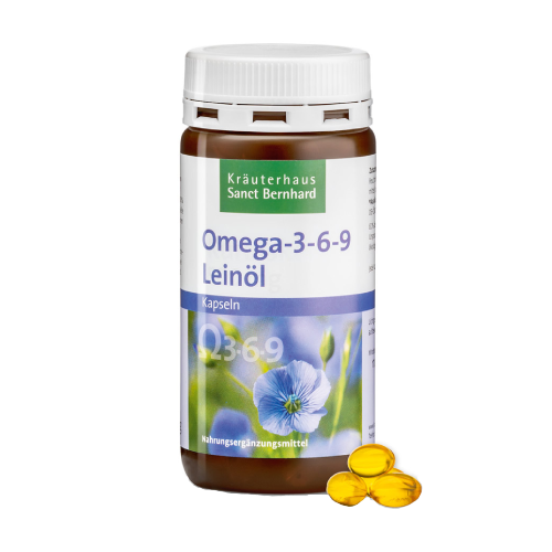 Omega 3-6-9 iz lanenog ulja, 180 kapsula