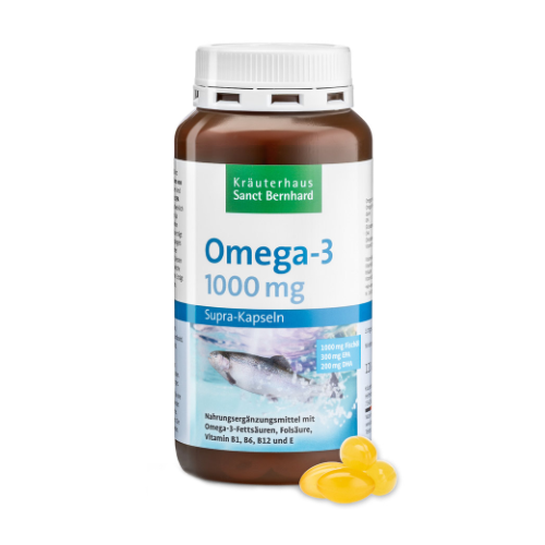 Omega 3 Supra 1000 mg, 120 kapsula