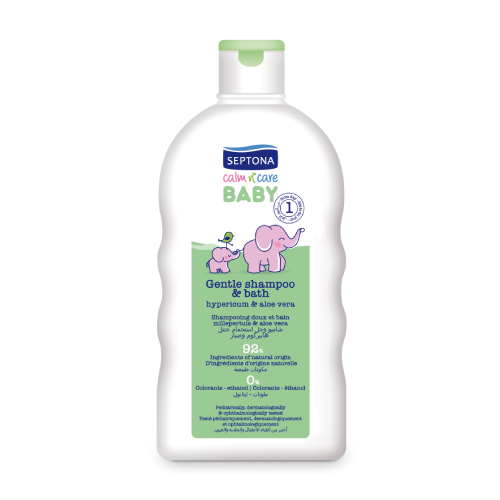 Šampon i kupka za bebe - gospina trava i aloe vera.