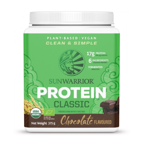 BIO Veganske bjelančevine u prahu sa sladilom – čokolada, 375 g