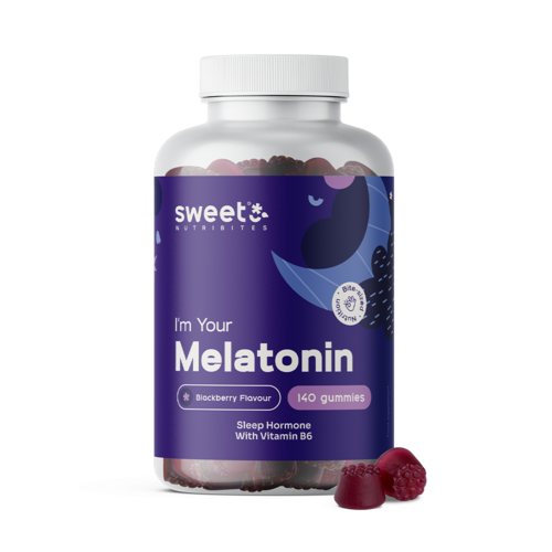 Melatonin 1 mg, 140 gumenih bombona