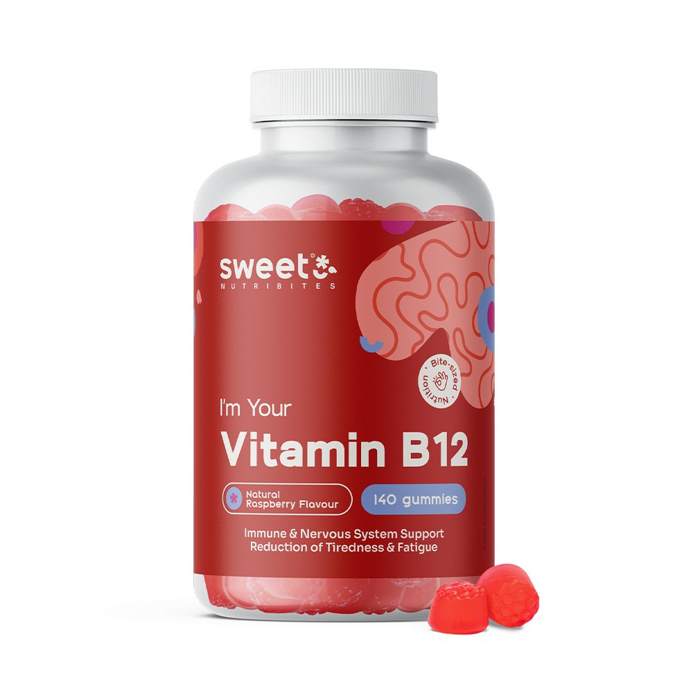 Vitamin B12 gumi bomboni.