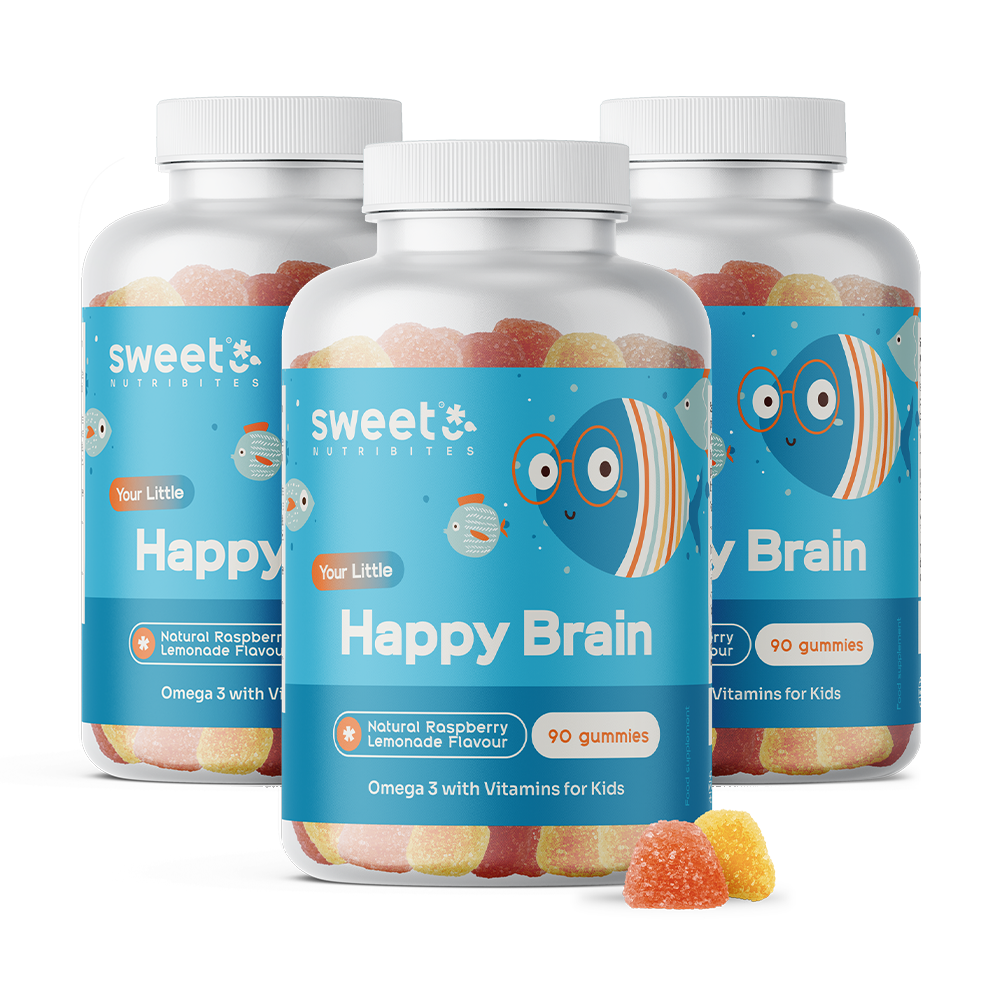 Happy Brain – gumeni bomboni za djecu s omega-3 masnim kiselinama