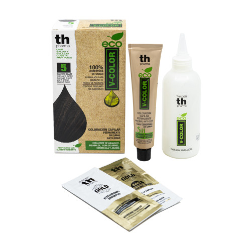 Prirodna boja za kosu – svijetlo smeđa, 1 komad