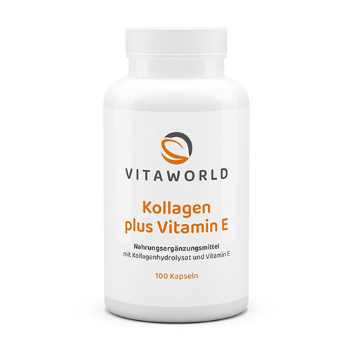 Kolagen + vitamin E u kapsulama.