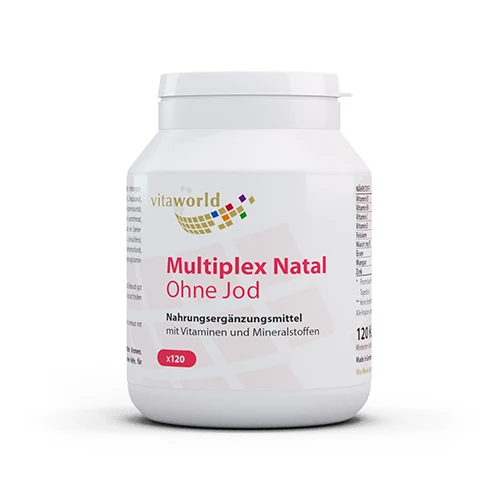 Multivitamini i minerali bez joda za trudnice.