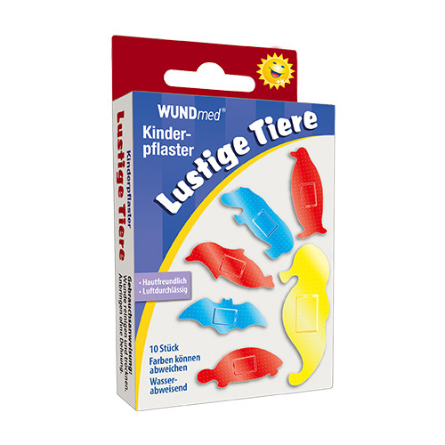 Dječji flasteri u obliku životinja, 10 komada.