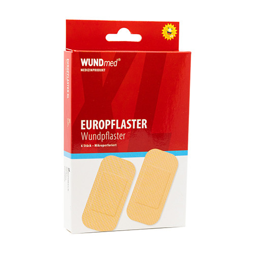 Veliki flaster, smeđi, 50x100 mm.