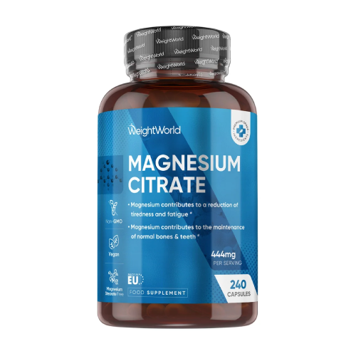 Magnezijev citrat 444 mg, 240 kapsula