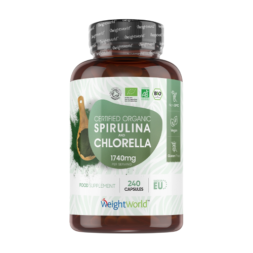 BIO spirulina i klorela.
