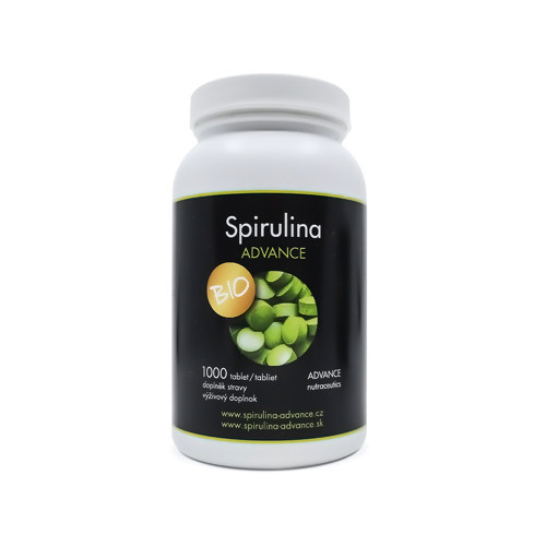Biljne tablete spiruline.